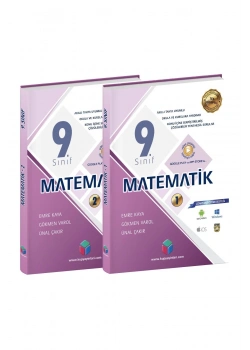 *Kampanya* Küp 9.Sınıf Matematik 2 Kitap Takım  Küp Yayınları