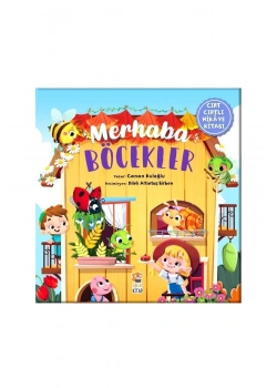 Merhaba Böcekler Cırt Cırtlı Hikaye Kitabı  Sincap Kitap