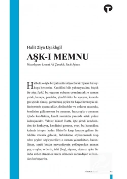 Aşkı Memnu H.Ziya Uşaklıgil Turkuvaz