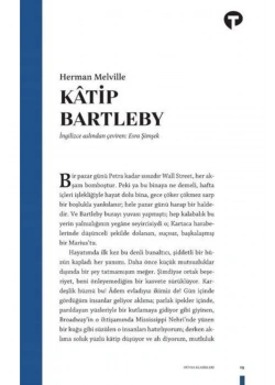 Katip Bartleby  Turkuvaz