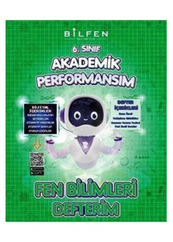 Bilfen 6.Sınıf Fen Bilimleri Akademik Performansım Defterim