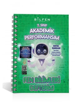 Bilfen 7.Sınıf Fen Bilimleri Akademik Performansım Defterim