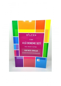 Bilfen 2.Sınıf 4 Lü Deneme Seti