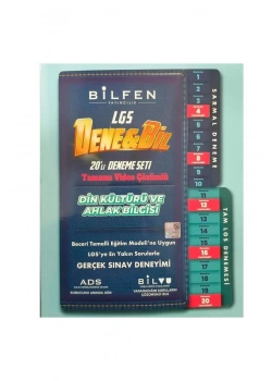 Bilfen 8.Sınıf Denebil Din Kültürü 20 Deneme