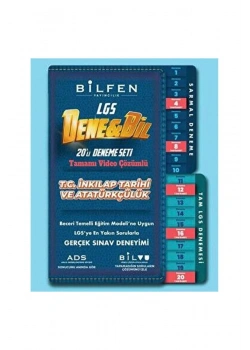 Bilfen 8.Sınıf Denebil İnkilap Tarihi 20 Deneme Seti