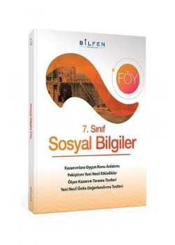Bilfen 7.Sınıf Sosyal Bilgiler Öğrenim Föyleri