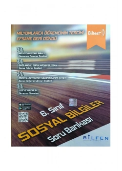 Bilfen 6.Sınıf Biltest Sosyal Bilgiler Soru Bankası