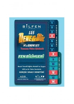 Bilfen 8.Sınıf Fen Bilimleri 14 Lü Deneme Seti