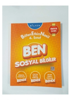 Bilfen 4.Sınıf Ben Sosyal Bilgiler