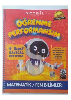 Netbil 4.Sınıf Sayısal Defterim  Matematik Fen Bilimleri