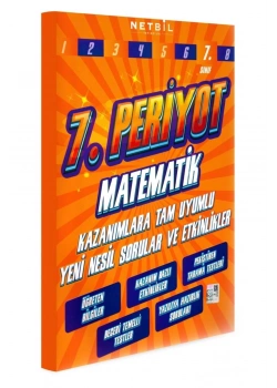 Netbil 7.Sınıf Matematik Periyot Etkinlik Soru Bankası
