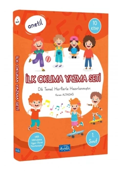 Anetil Ilk Okuma Yazma Seti 10 Kitap Parıltı
