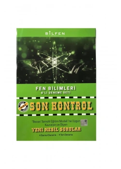 Bilfen 8.Sınıf Fen Bilimleri 8 Li Deneme Son Kontrol