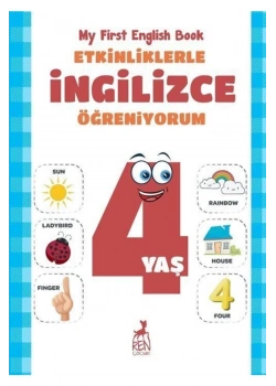 Etkinliklerle İngilizce Öğreniyorum 4+Yaş Renkitap