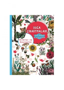 Doğa Çıkartmaları Bitkiler Hayvanlar  Teleskop