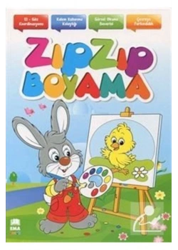 Zıp Zıp Boyama  K011 Ema Çocuk
