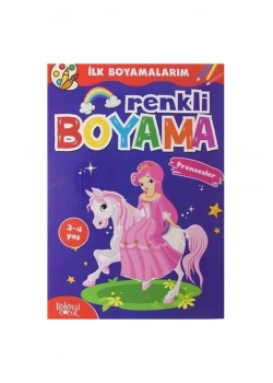 Renkli Boyama Prensesler Koloni