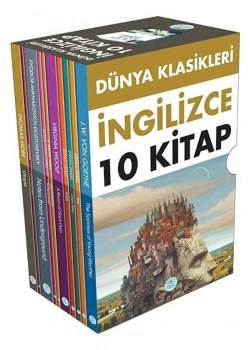Dünya Klasikleri İngilizce 10 Kitap Set Mavi Çatı