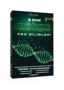Bilfen 8.Sınıf Fenbilimleri Tam Ölçme Yeni