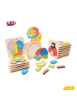 Yuplay Hayvanlar Yapboz Seti (4Lü) 1+ Yaş  Yu119
