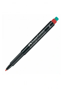 Faber Asetat Kalemi Permanent (M) Kırmızı 5010152521