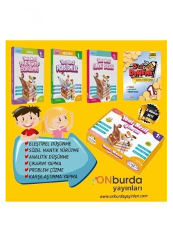 Onburda 1.Sınıf 2.Dönem Eğitim Seti 3 Lü