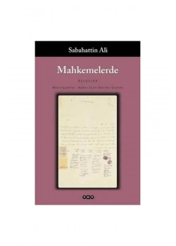 Mahkemelerde   Sebahattin Ali    Yapı Kredi