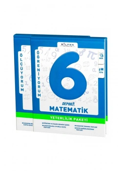 Bilfen 6.Sınıf Matematik Depar Yeterlilik Paketi