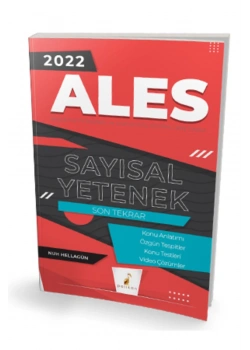Pelikan 2022 Ales Sayısal Yetenek Son Tekrar