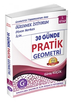 30 Günde Pratik Geometri 1.Kitap Gür Yayın