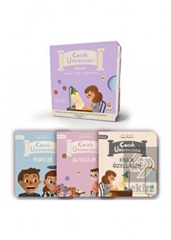 Çocuk Üniversitesi Psikoloji 3 Kitap Set Sincap Kitap