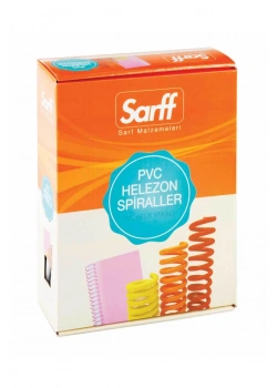 Sarff 20 Mm.Şeffaf Plastik Helezon Spiral 4:1  (Çap 2.3) Kod:15210042