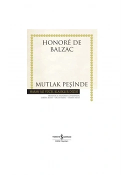 Mutlak Peşinde - K.Kapak İş Bankası Kültür Yay.