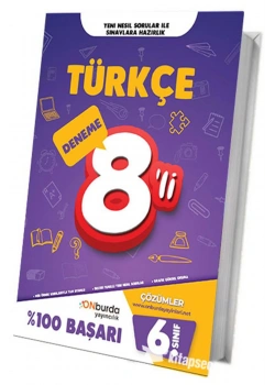 Onburda 6.Sınıf Türkçe 8 Deneme