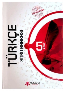 5. Sınıf Türkçe Soru Bankası Açıkara