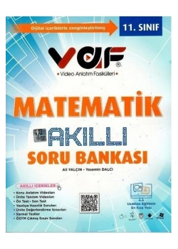 Vaf 11.Sınıf Matematik Akıllı Soru Bankası