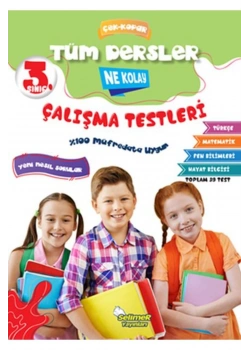 3.Sınıf Tüm Dersler Çalışma Yaprakları  Selimer