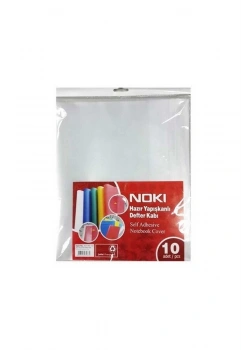 Noki Hazır Yapışkanlı Defter Kabı A5 10Lu Şeffafkod: 60165-10