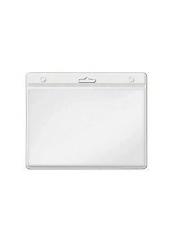 Persona Şeffaf Yaka Kartı Poşeti Takviyeli 9.3X6.3 Cm Qn-001