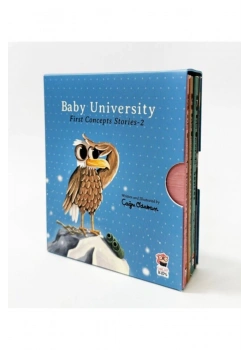 Baby University First Concepts Storıes 2. Set 4 Kitap Sincap Kitapp