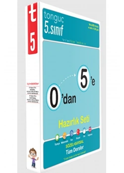 Tonguç 5.Sınıf 0 Dan 5 E Tüm Dersler Soru Bankası Set