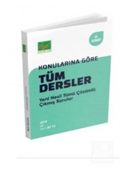 8.Sınıf Tüm Dersler Konularına Göre Çıkmış Sorular 2019 Dahil Son 20 Yıl