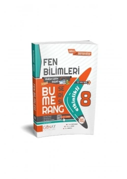 Günay 8.Sınıf Fen Bilimler Akıllı Defter Kitap