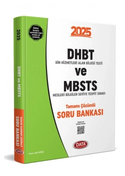 Data 2025 Dhbt Ve Mbsts Çözümlü Soru Bankası
