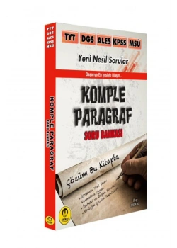 Tasarı Tyt Dgs Ales Kpss Msü Komple Paragraf Soru Bankası