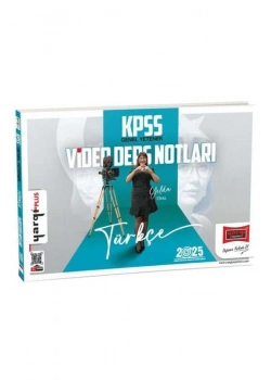Yargı 2025 Kpss Gy Türkçe Video Ders Notları