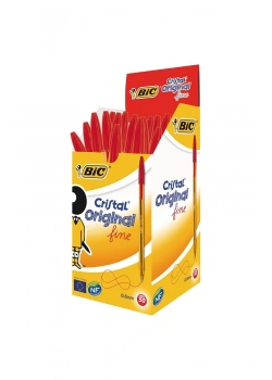 Bic Cristal Fine Tükenmez Kalem Kırmızı Kod:872720