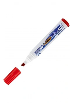Bic Velleda 1751 Tahta Kalemi Kesik Uç Kırmızı Kod: 904948