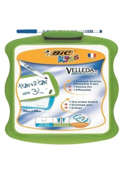 Bic Kids Velleda Tahta + Kalem 1721 + Silgi 841362