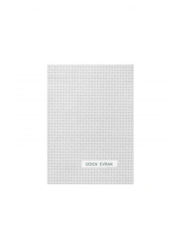 Dilman Giden Evrak Defteri Karton Kapak